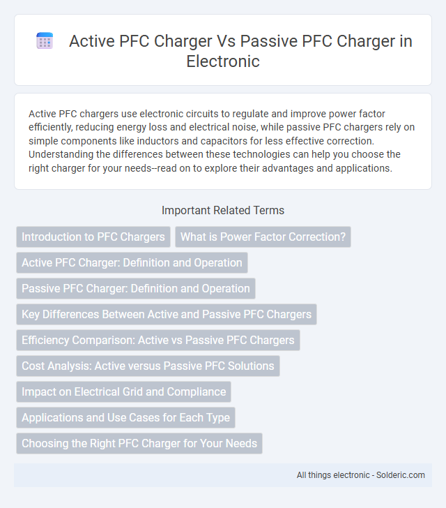 Passive PFC charger vs Active PFC charger - What is the difference?