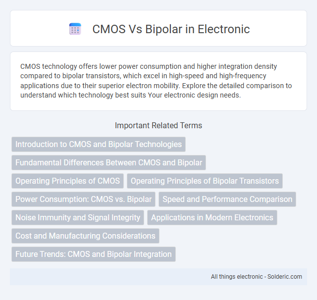 Bipolar vs CMOS - What is the difference?