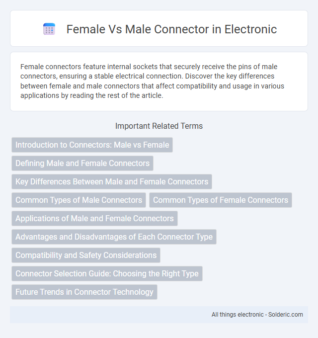 Female vs Male Connector - What is the difference?