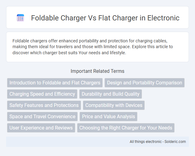 Foldable Charger vs Flat Charger - What is the difference?