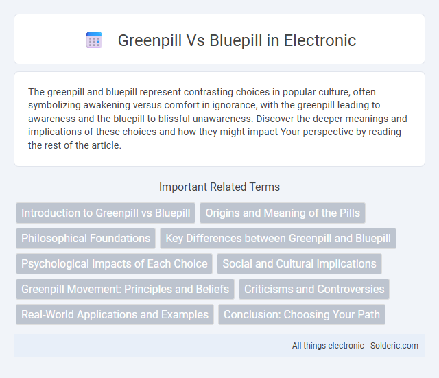 Bluepill vs Greenpill - What is the difference?