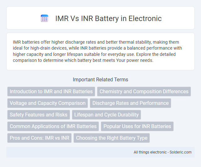 INR vs IMR Battery - What is the difference?