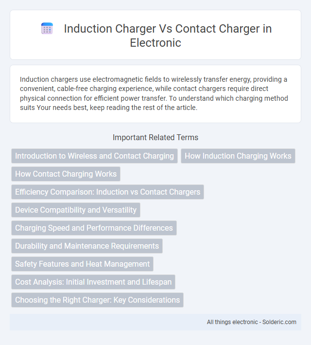 Contact Charger vs Induction Charger - What is the difference?