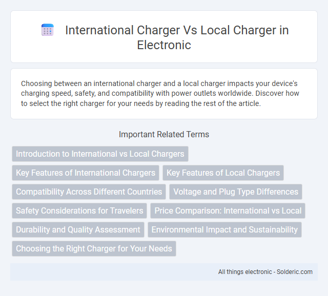 International Charger vs Local Charger - What is the difference?