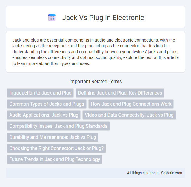 Jack vs Plug - What is the difference?