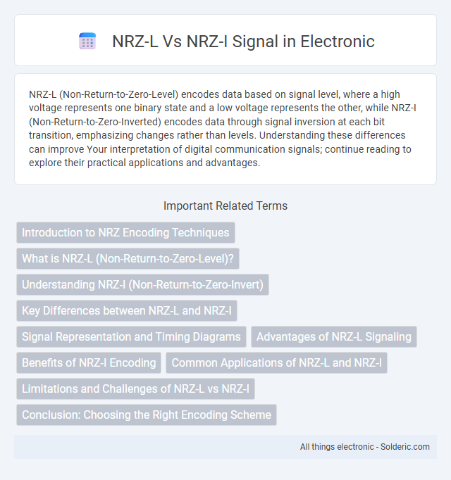 NRZ-I vs NRZ-L signal - What is the difference?