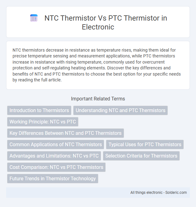 NTC Thermistor vs PTC Thermistor - What is the difference?