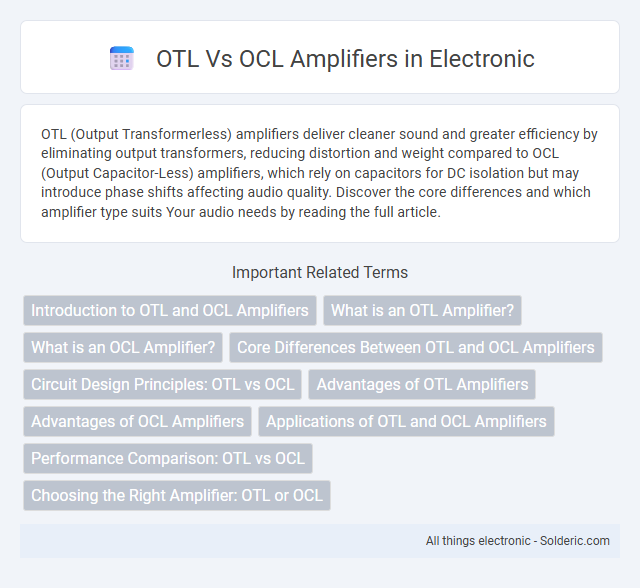 OCL vs OTL Amplifiers - What is the difference?