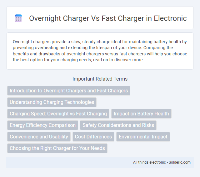 Fast Charger vs Overnight Charger - What is the difference?