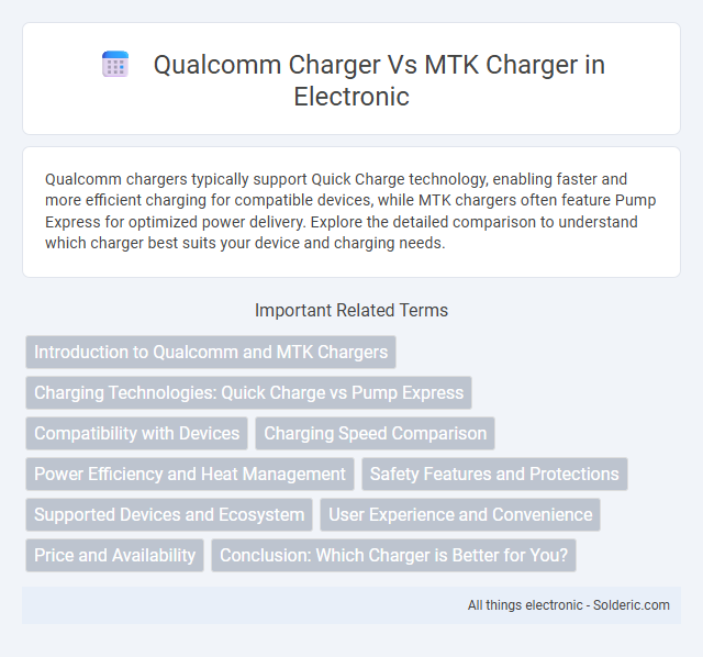 MTK charger vs Qualcomm charger - What is the difference?