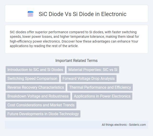 Si diode vs SiC diode - What is the difference?