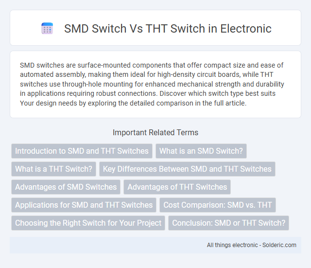 SMD switch vs THT switch - What is the difference?