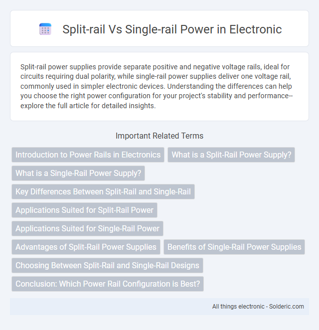 Single-rail vs Split-rail Power - What is the difference?
