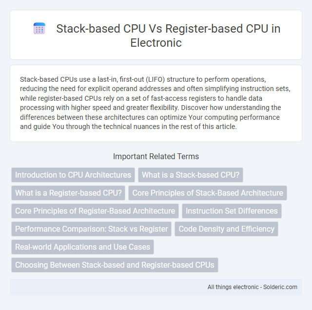 Register-based CPU vs Stack-based CPU - What is the difference?