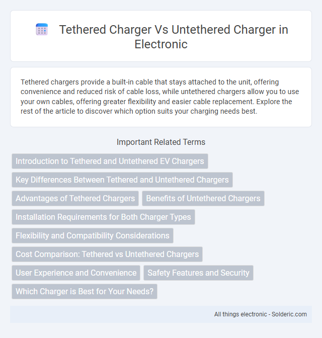 Tethered Charger vs Untethered Charger - What is the difference?