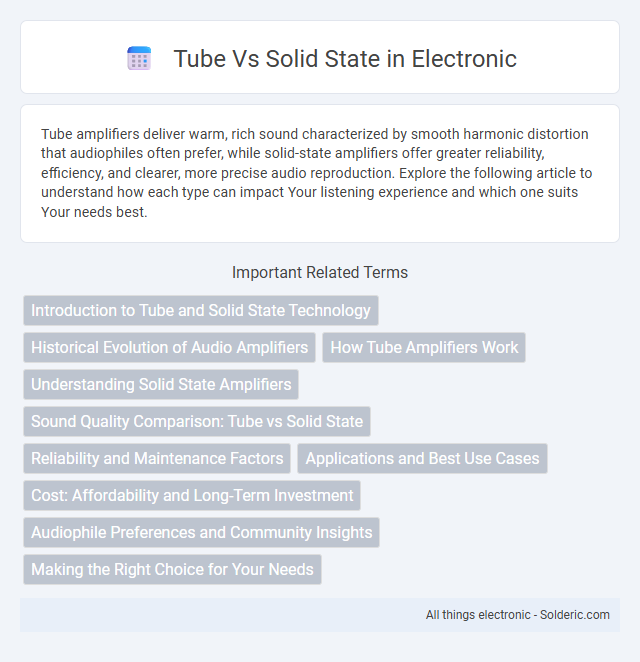 Solid State vs Tube - What is the difference?