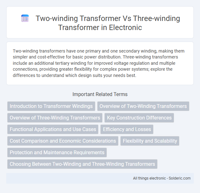 Three-Winding Transformer vs Two-Winding Transformer - What is the difference?