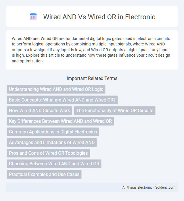 AND vs OR Wired - What is the difference?