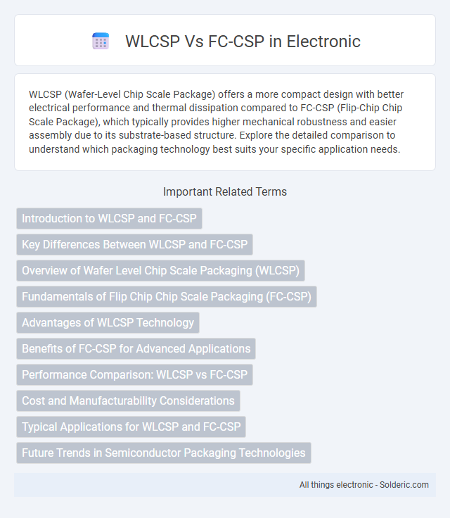 FC-CSP vs WLCSP - What is the difference?