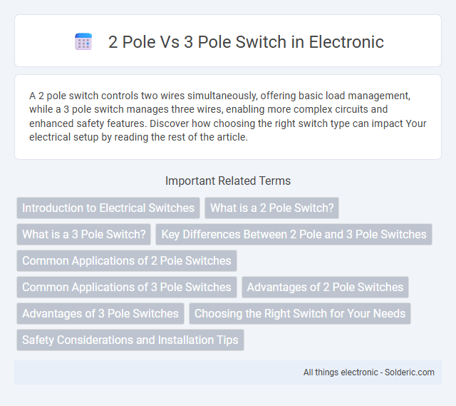 2 Pole vs 3 Pole Switch - What is the difference?