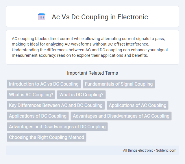 AC vs DC Coupling - What is the difference?