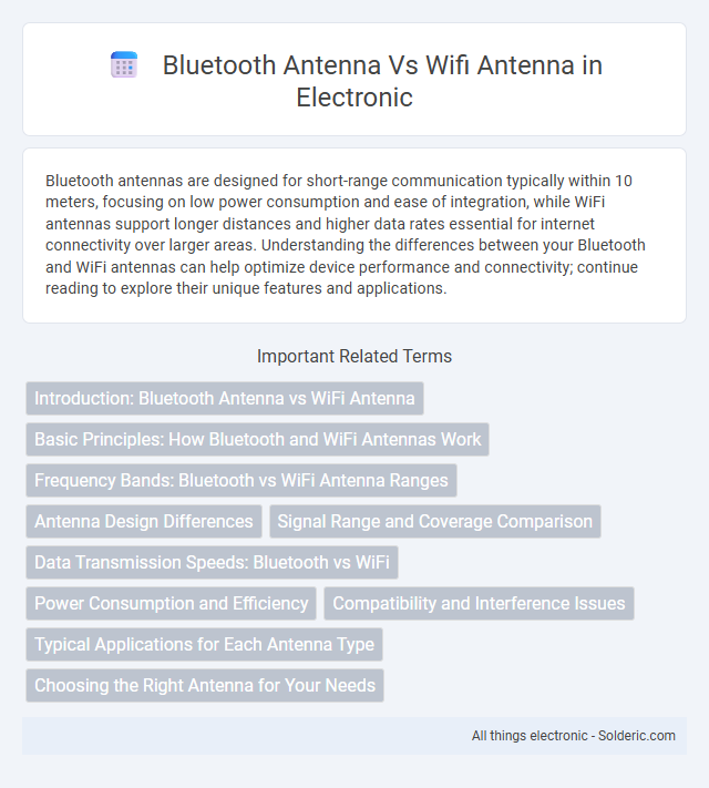 Bluetooth Antenna vs WiFi Antenna - What is the difference?