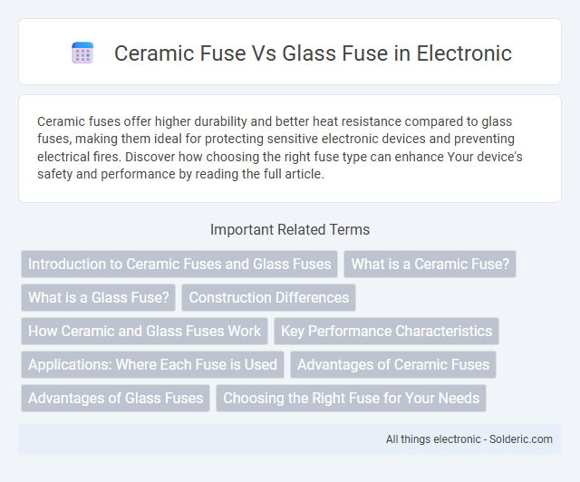 Glass Fuse vs Ceramic Fuse - What is the difference?