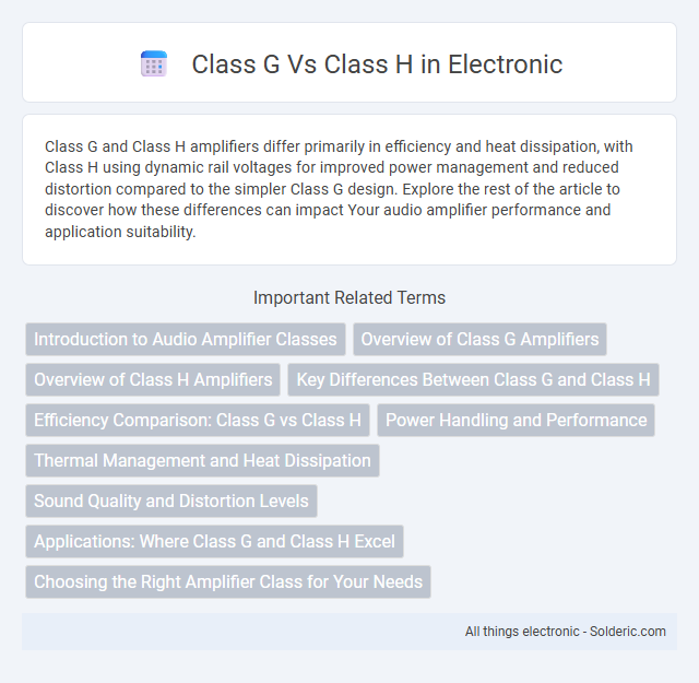 Class G vs Class H - What is the difference?