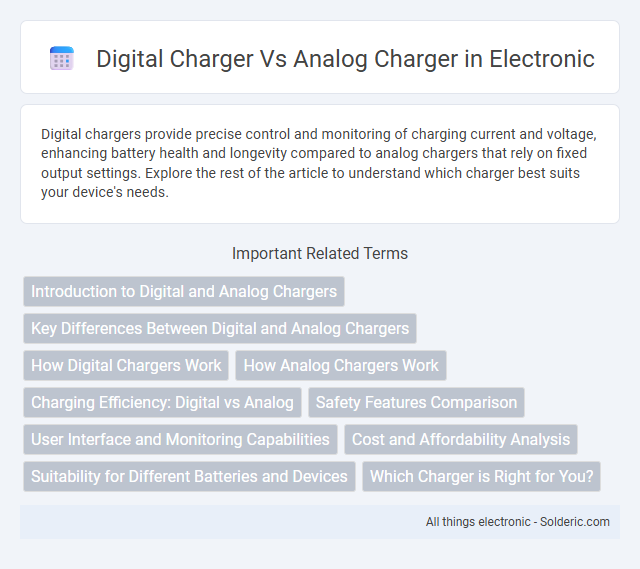Analog Charger vs Digital Charger - What is the difference?