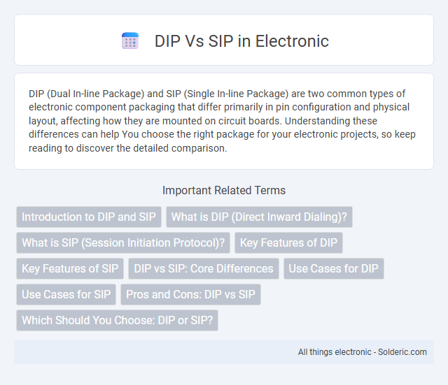 SIP vs DIP - What is the difference?