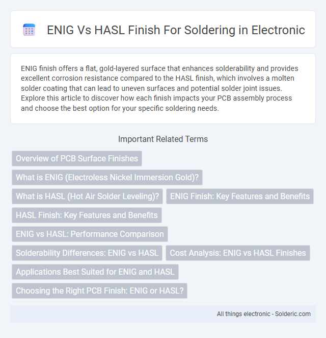 ENIG vs HASL Finish for Soldering - What is the difference?