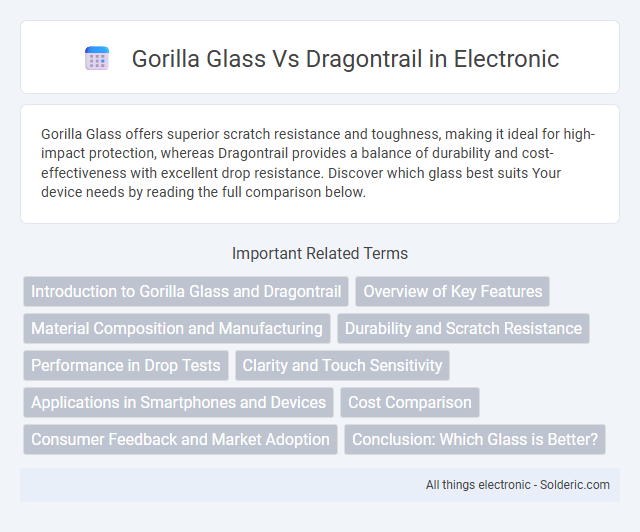 Dragontrail vs Gorilla Glass - What is the difference?