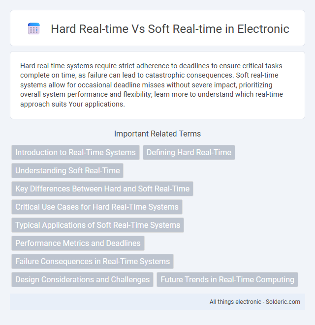 Hard Real-Time vs Soft Real-Time - What is the difference?