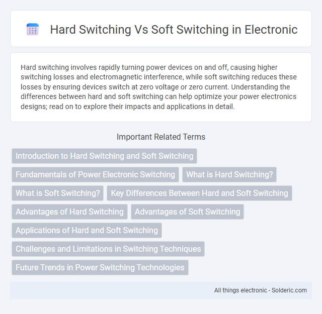 Soft Switching vs Hard Switching - What is the difference?