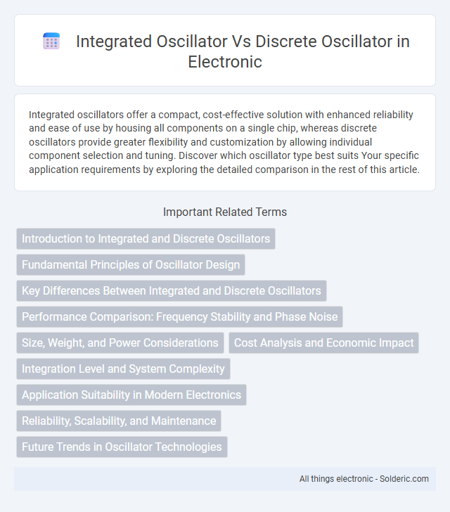 Discrete Oscillator vs Integrated Oscillator - What is the difference?