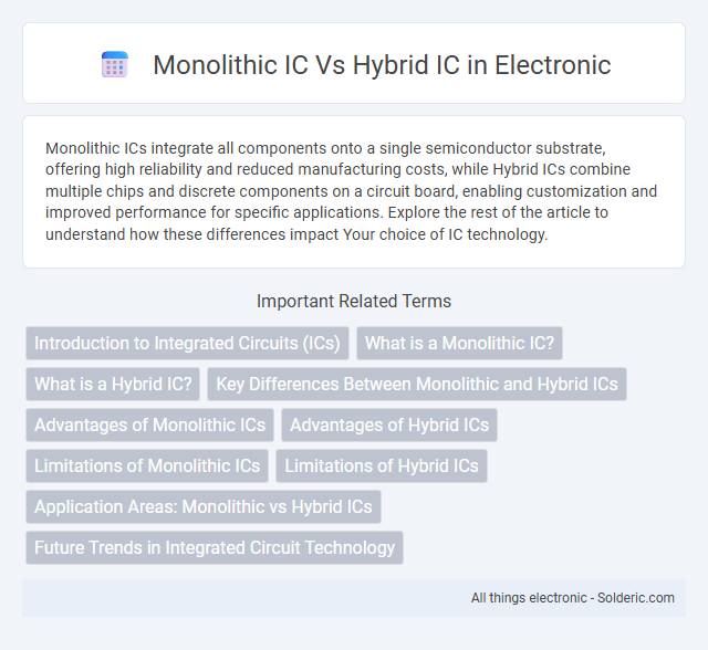 Hybrid IC vs Monolithic IC - What is the difference?
