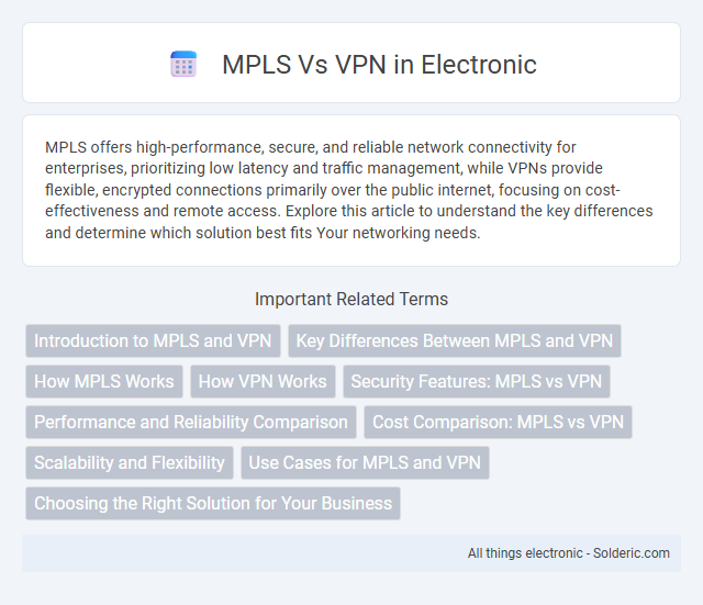 MPLS vs VPN - What is the difference?
