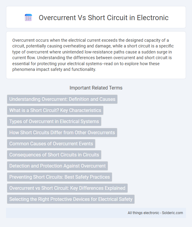 Short Circuit vs Overcurrent - What is the difference?