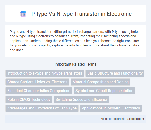 N-type vs P-type transistor - What is the difference?