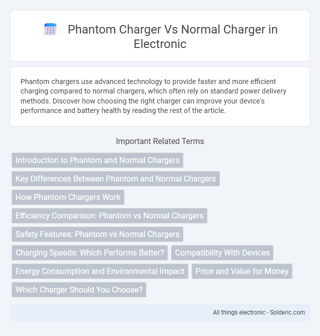 Normal Charger vs Phantom Charger - What is the difference?