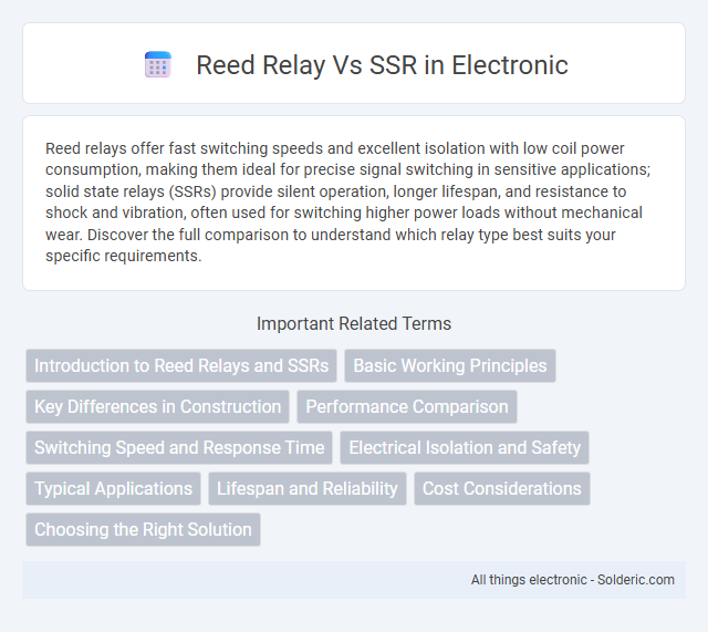 Relay Comparison: Reed Relay vs SSR - What is the difference?