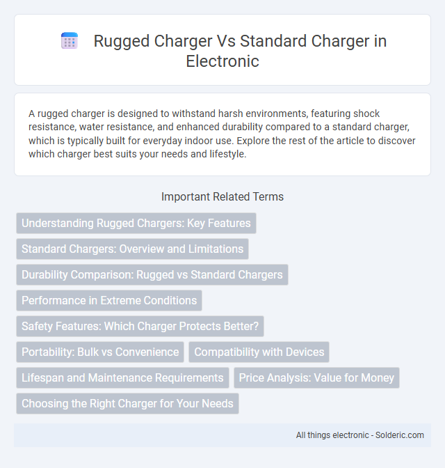 Rugged Charger vs Standard Charger - What is the difference?