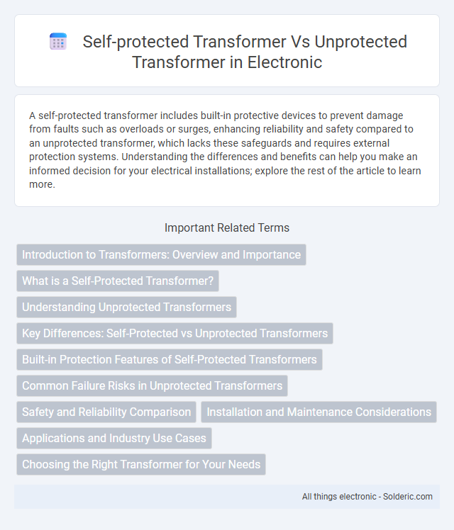 Self-Protected Transformer vs Unprotected Transformer - What is the difference?