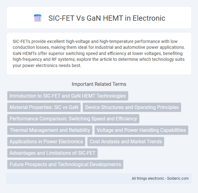 GaN HEMT vs SiC-FET - What is the difference?