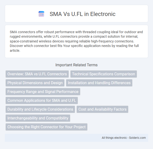 SMA vs U.FL - What is the difference?