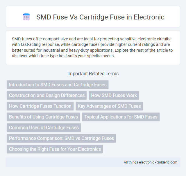 Cartridge Fuse vs SMD Fuse - What is the difference?