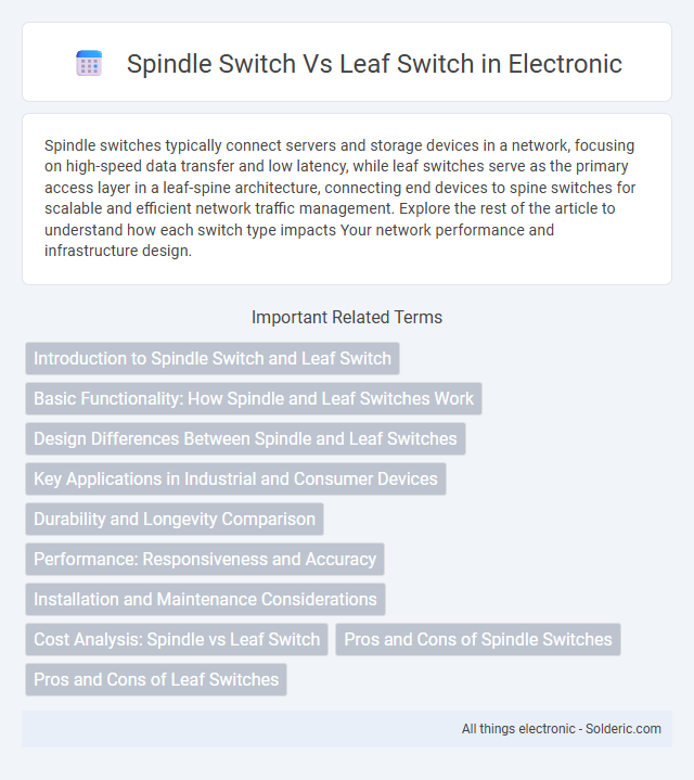 Leaf Switch vs Spindle Switch - What is the difference?