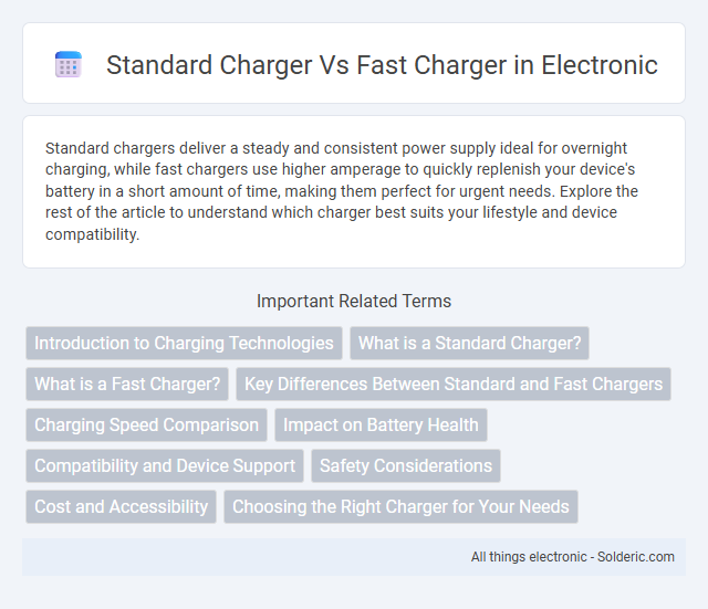 Fast charger vs Standard charger - What is the difference?
