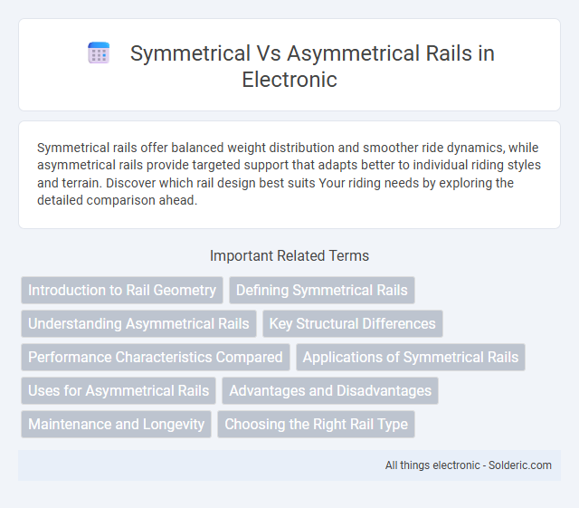 Asymmetrical vs Symmetrical Rails - What is the difference?