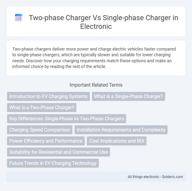 Single-phase charger vs two-phase charger - What is the difference?
